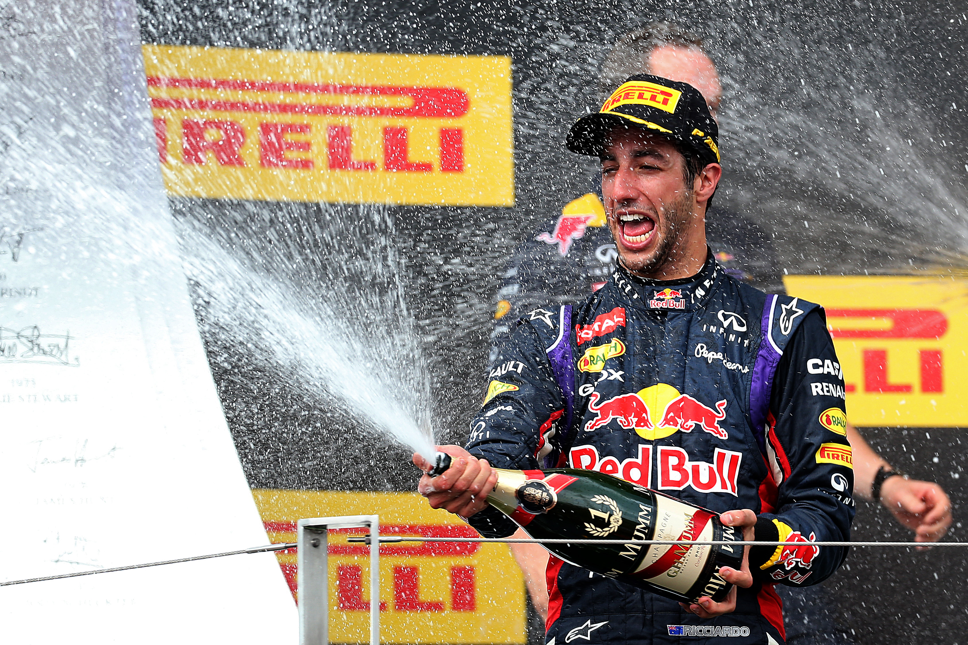 Une superbe victoire pour Ricciardo ( Thompson/Getty Images) Une superbe victoire pour Ricciardo ( Thompson/Getty Images)
