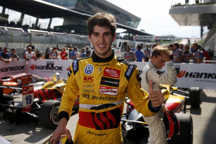 Giovinazzi a dû attendre la dernière course pour concrétiser ses performances