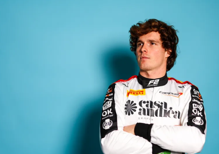 Le Suisse renoue avec la victoire © FIA F2 Le Suisse renoue avec la victoire © FIA F2