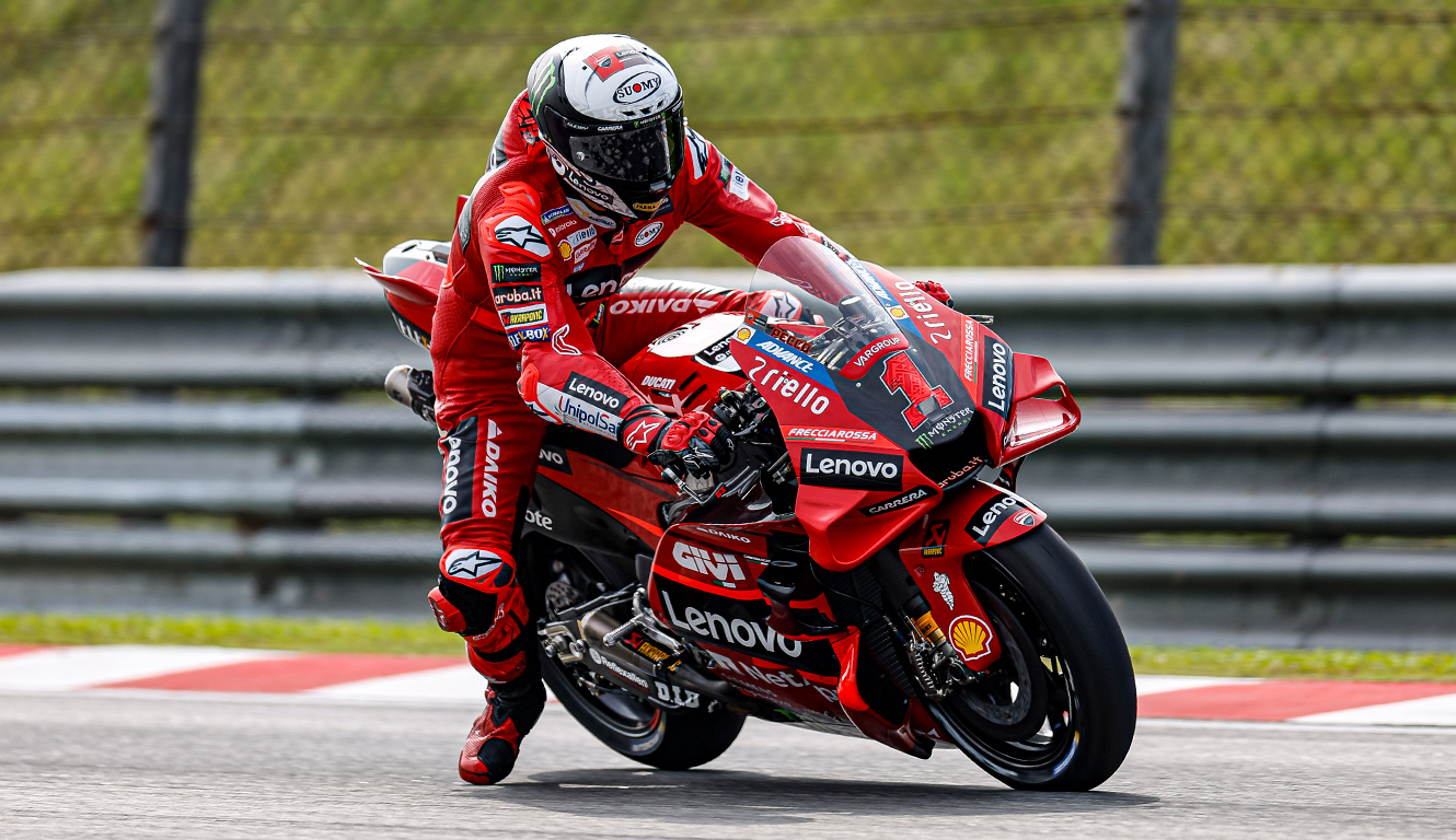 En champion, Bagnaia et Ducati s'imposent déjà en mode sprint (Photo Ducati)