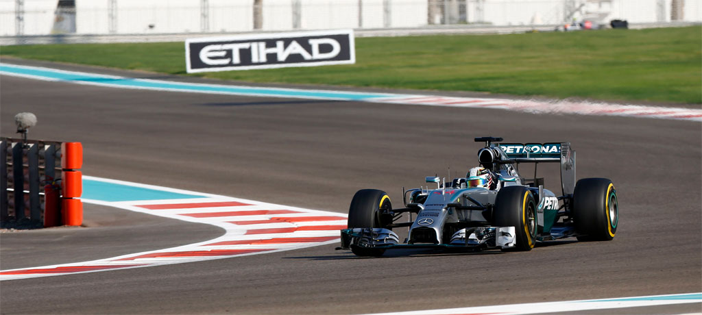 Lewis Hamilton a dominé la course © Mercedes GP