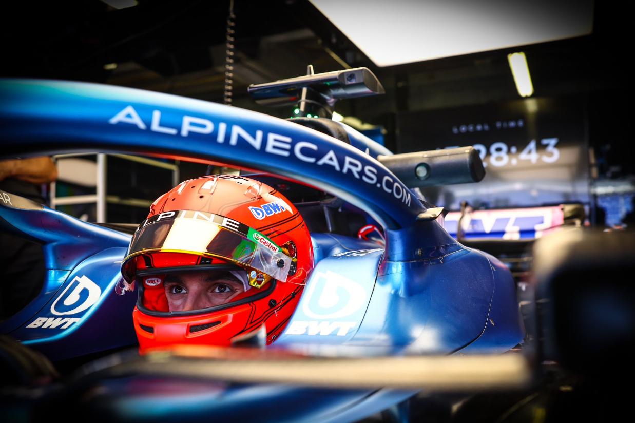 Un podium pour Ocon © Alpine F1 Team Un podium pour Ocon © Alpine F1 Team