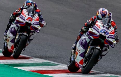 Beau duel chez Pramac Beau duel chez Pramac