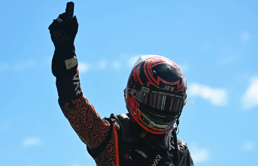 Une belle victoire pour Verschoor © FIA F2