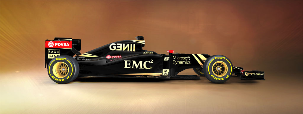La nouvelle E23 : © Lotus F1 Team La nouvelle E23 : © Lotus F1 Team
