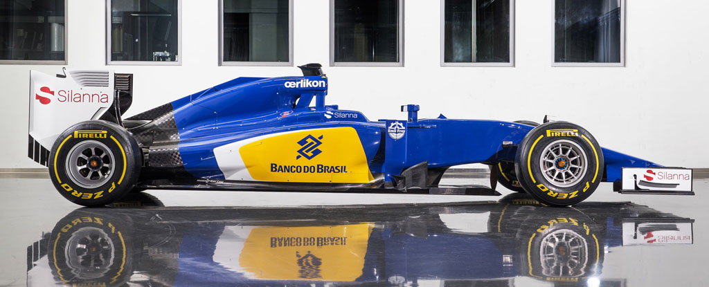 Le bleu est de mise : © Sauber F1 Team