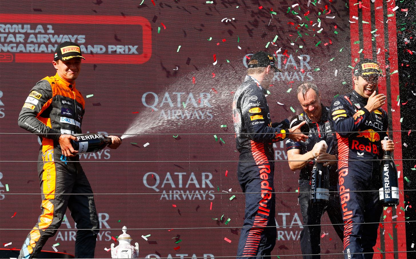 Norris de nouveau sur le podium (Getty Images Red Bull content)