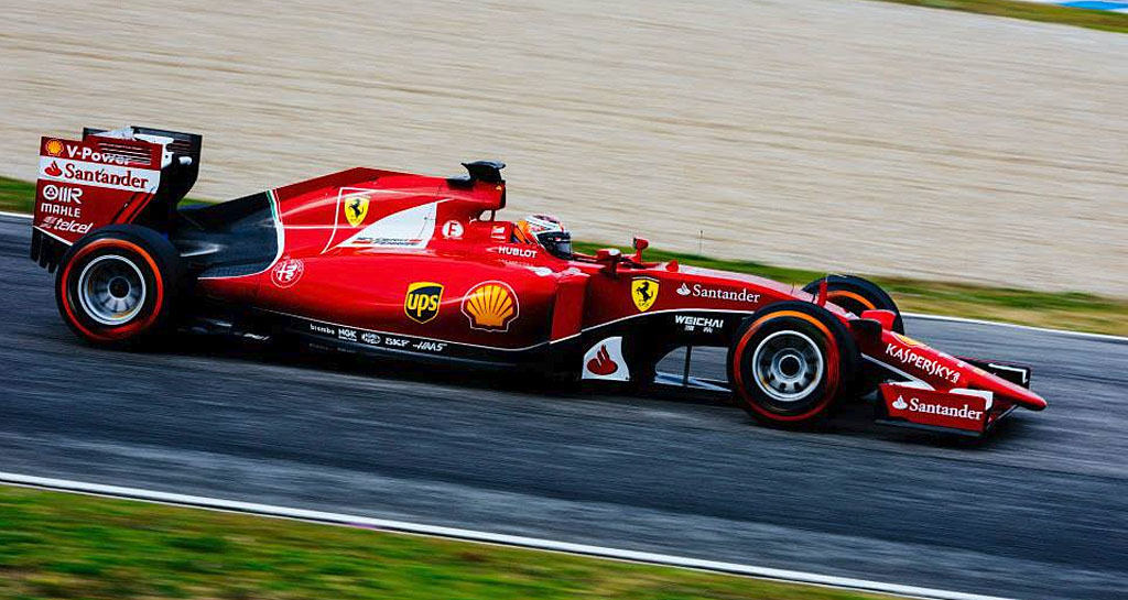 Ferrari voit rouge ! © Ferrari SpA
