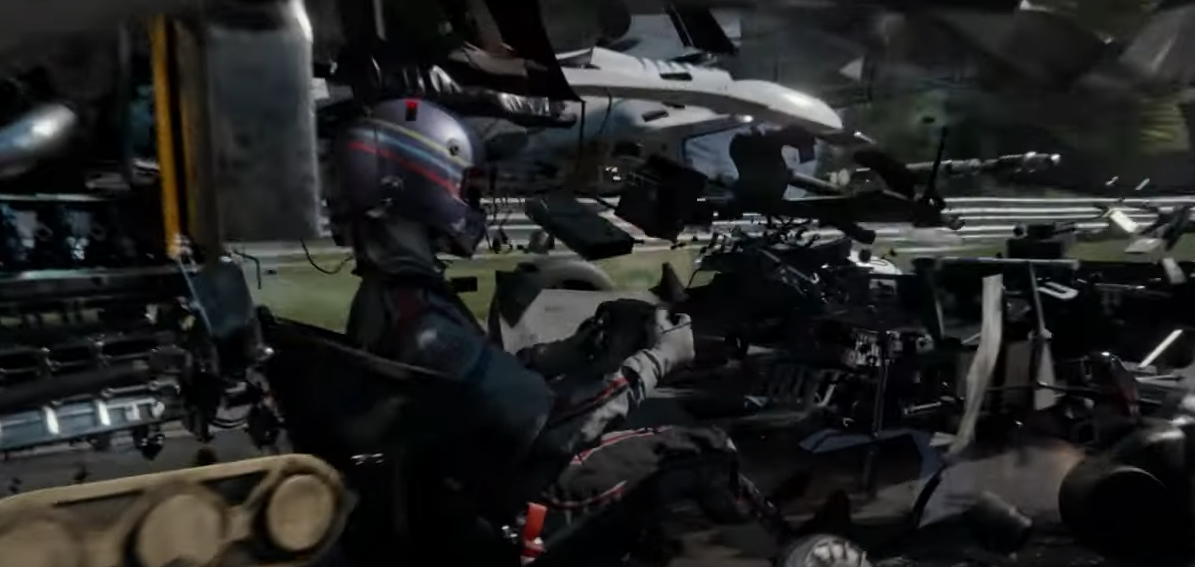 Du simulateur au cockpit © Sony Pictures Du simulateur au cockpit © Sony Pictures