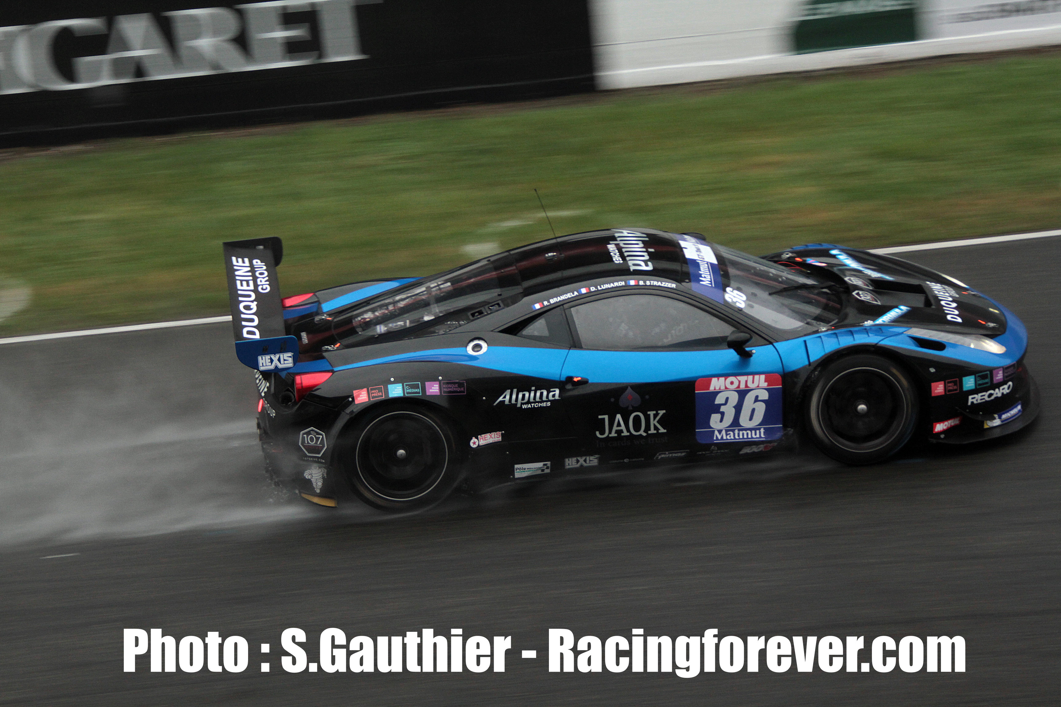 Duqueine Engineering tire son épingle du jeu sous la pluie Duqueine Engineering tire son épingle du jeu sous la pluie