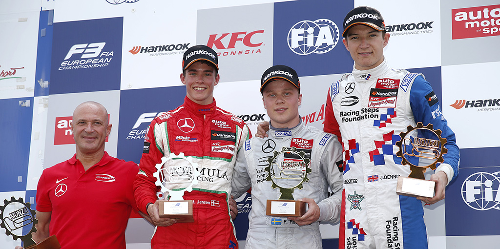 © FIA Le podium : European Formula 3 / ITR