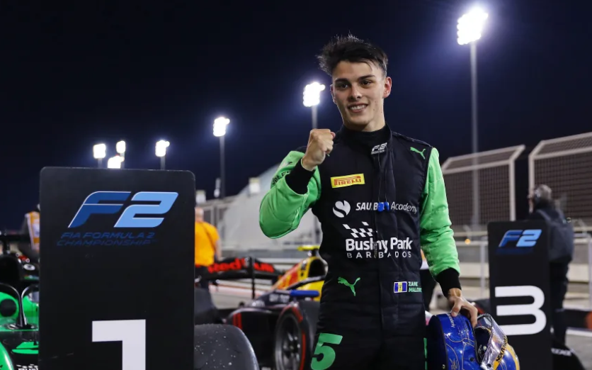 Maloney débute fort sa saison © FIA F2