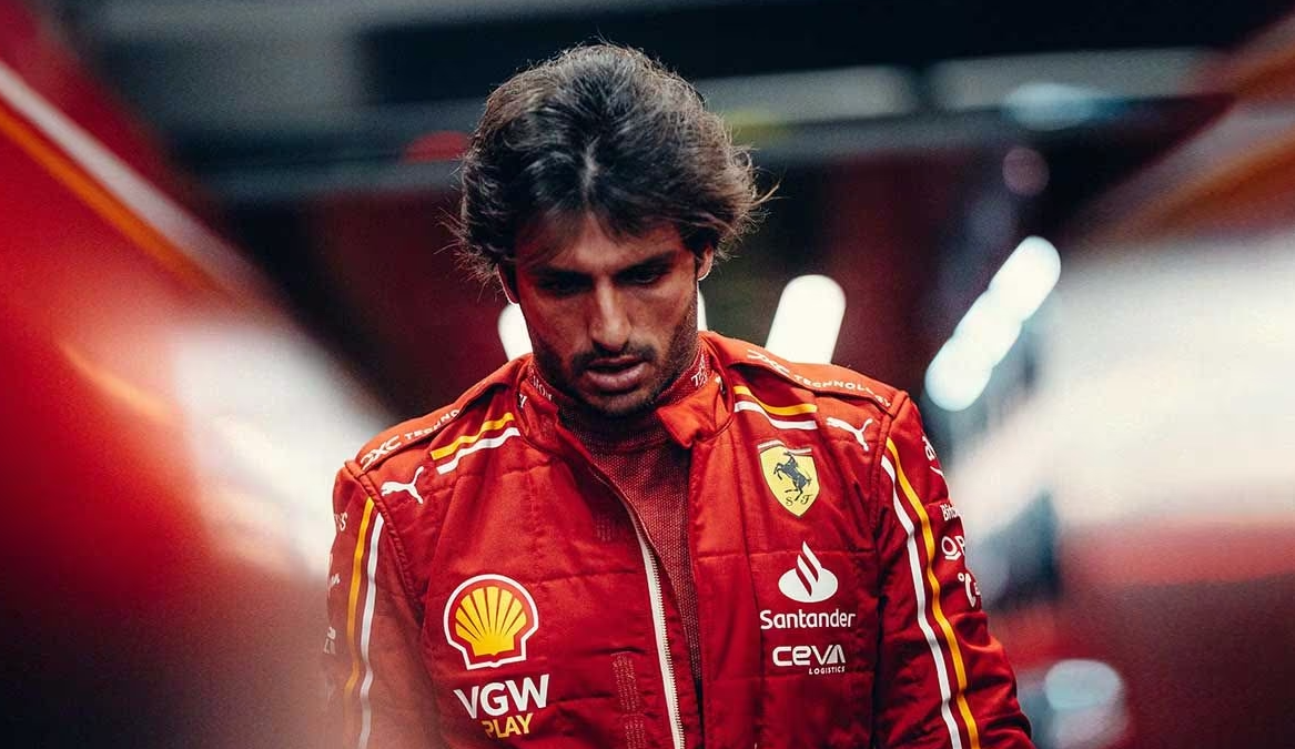 Sainz victime d’une appendicite © Ferrari