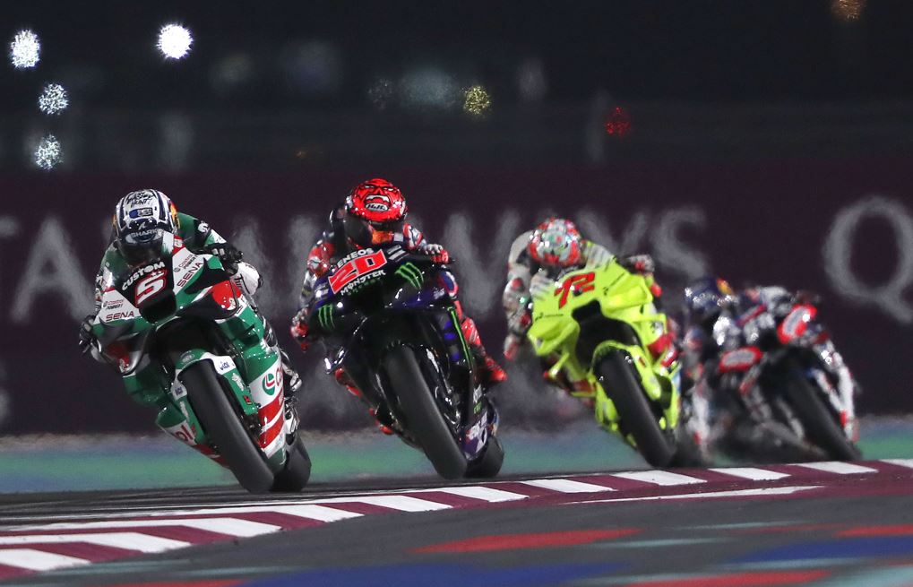 Zarco et Quartararo au delà du top 10 (Photo Gold & Goose)