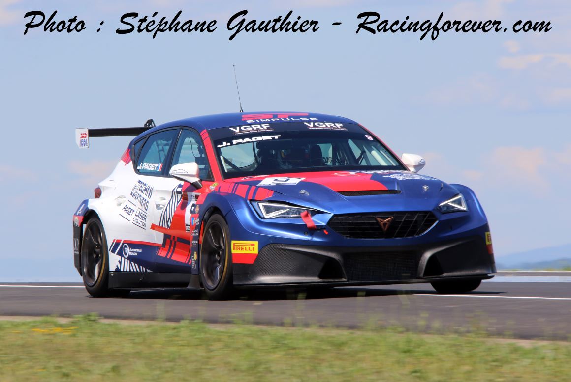 Julien Paget est en tête de la catégorie TCR Julien Paget est en tête de la catégorie TCR