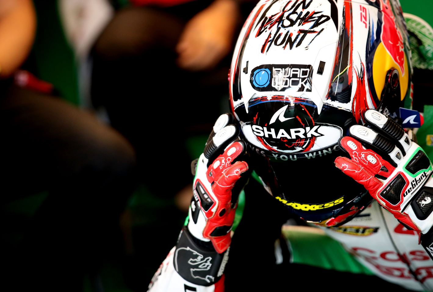 Zarco encore loin avec sa Honda (Photo Gold & Goose Red Bull Content pool)