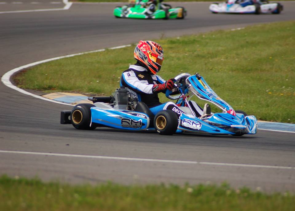 Le circuit de Karting du Mans est un des préférés de Thomas