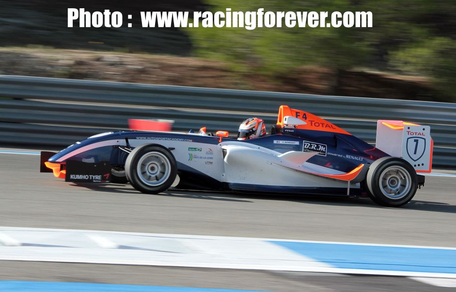 Moineault champion F4 2015 Moineault champion F4 2015