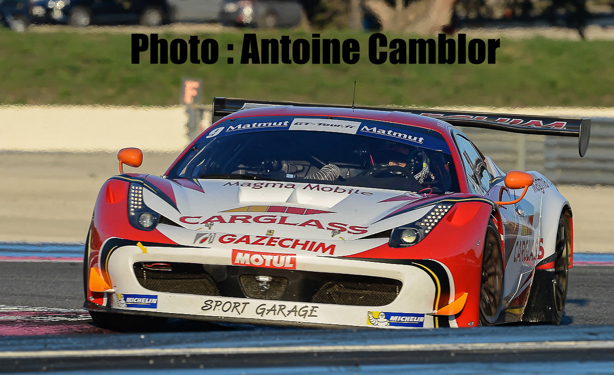 Soheil Ayari au volant de la Ferrari du Sport Garage Soheil Ayari au volant de la Ferrari du Sport Garage