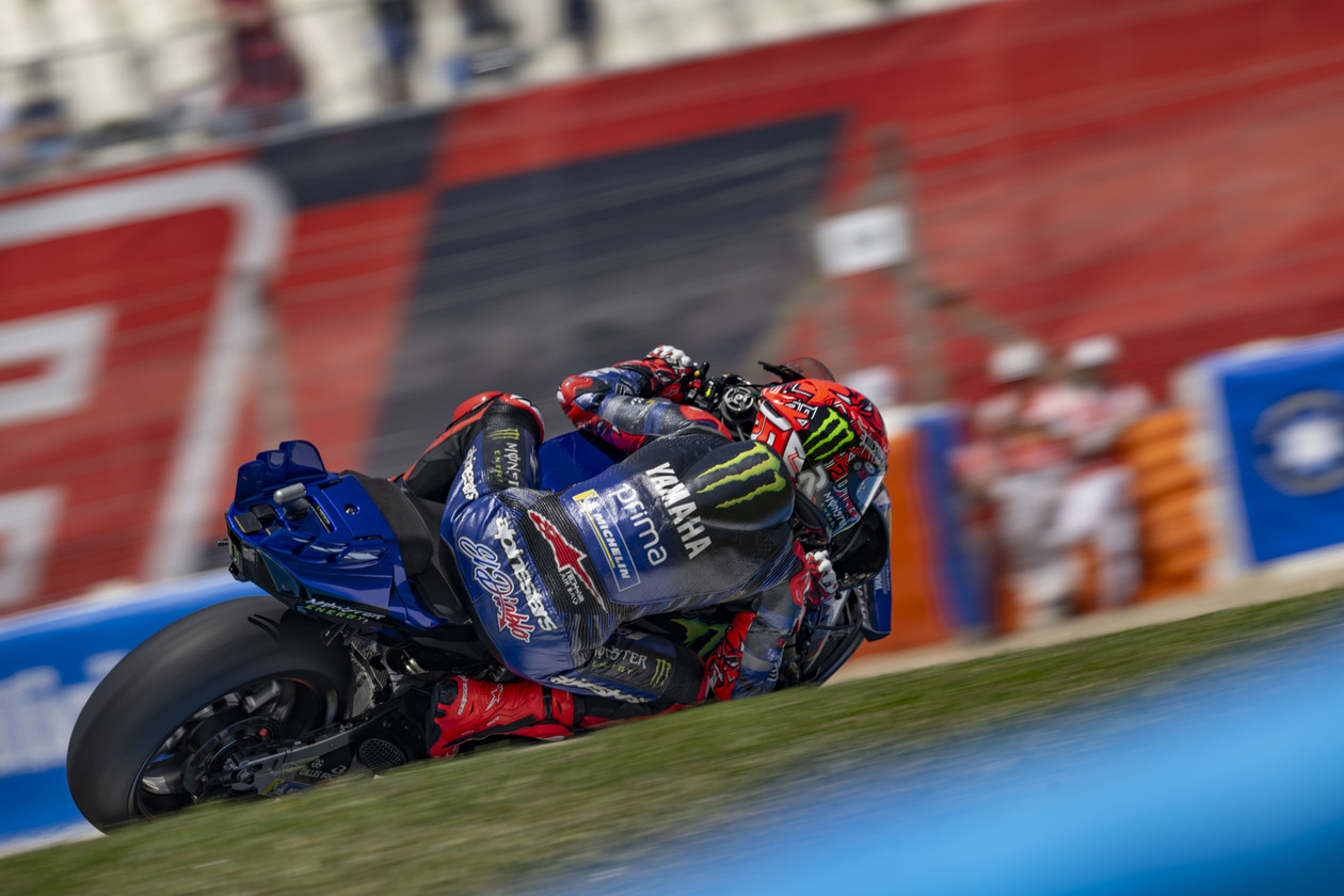 Une très belle performance en qualification pour Quartararo (Photo Yamaha)