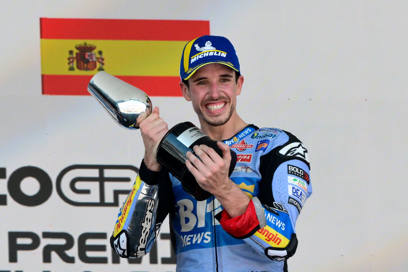 La première victoire d'Alex Marquez, enfin là (Gold&Goose Red Bull CP)