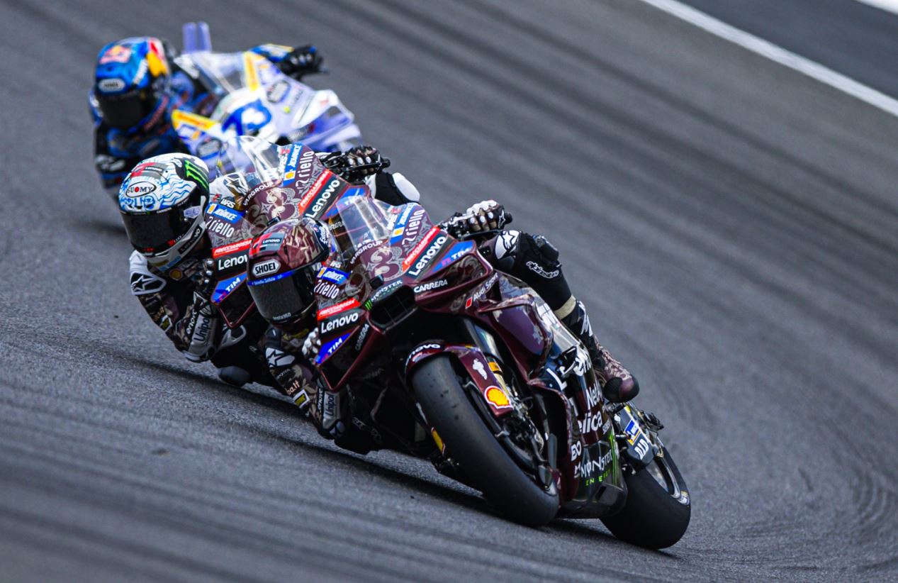 Une belle lutte en début de course (Photo Ducati)