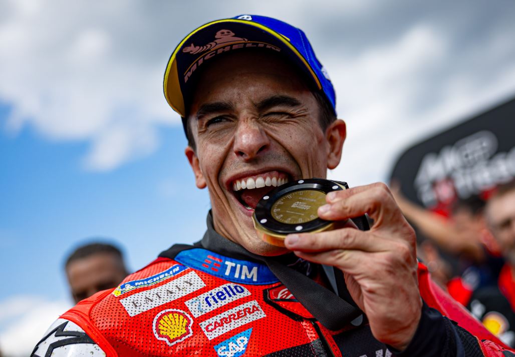 Même dans la difficulté, Marc Marquez mort le MotoGp à pleines dents (Photo Ducati)