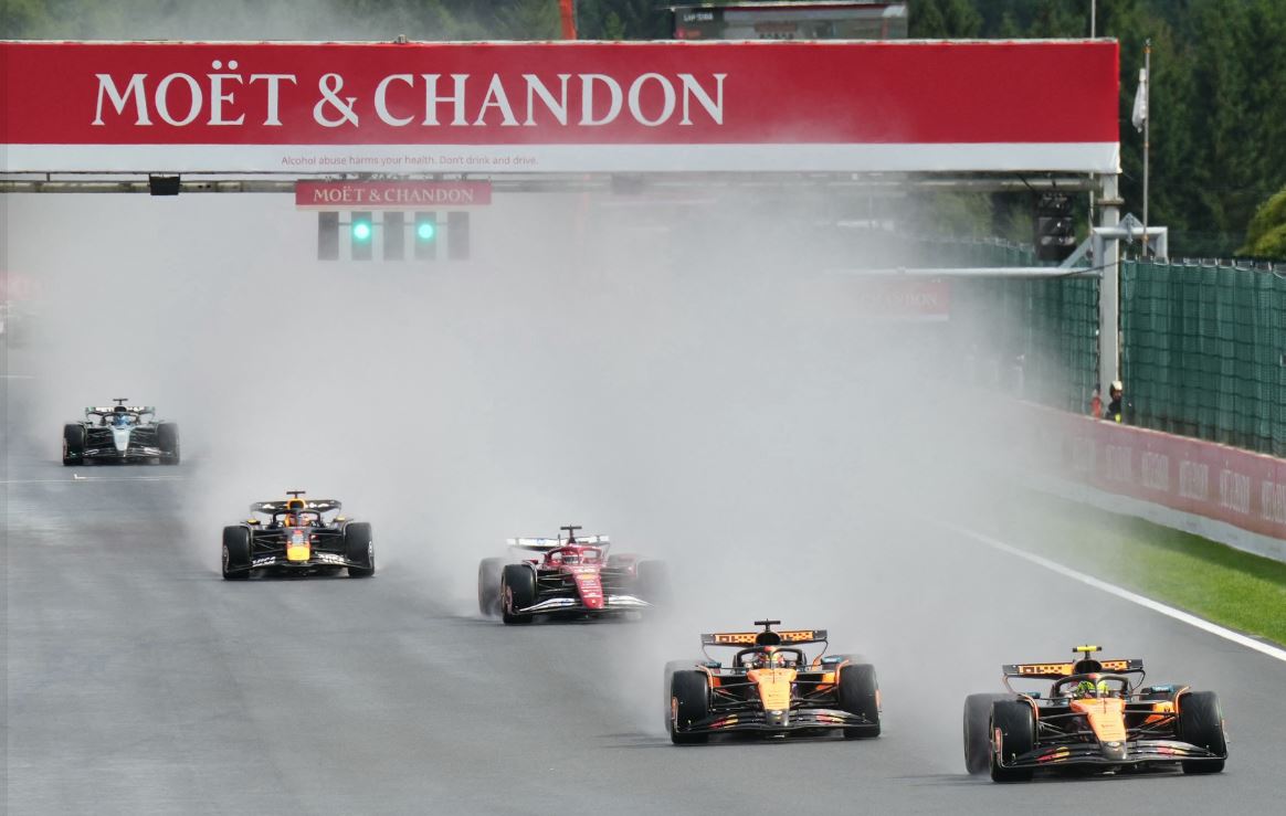 La météo a joué encore un rôle à Spa (Photo F1)