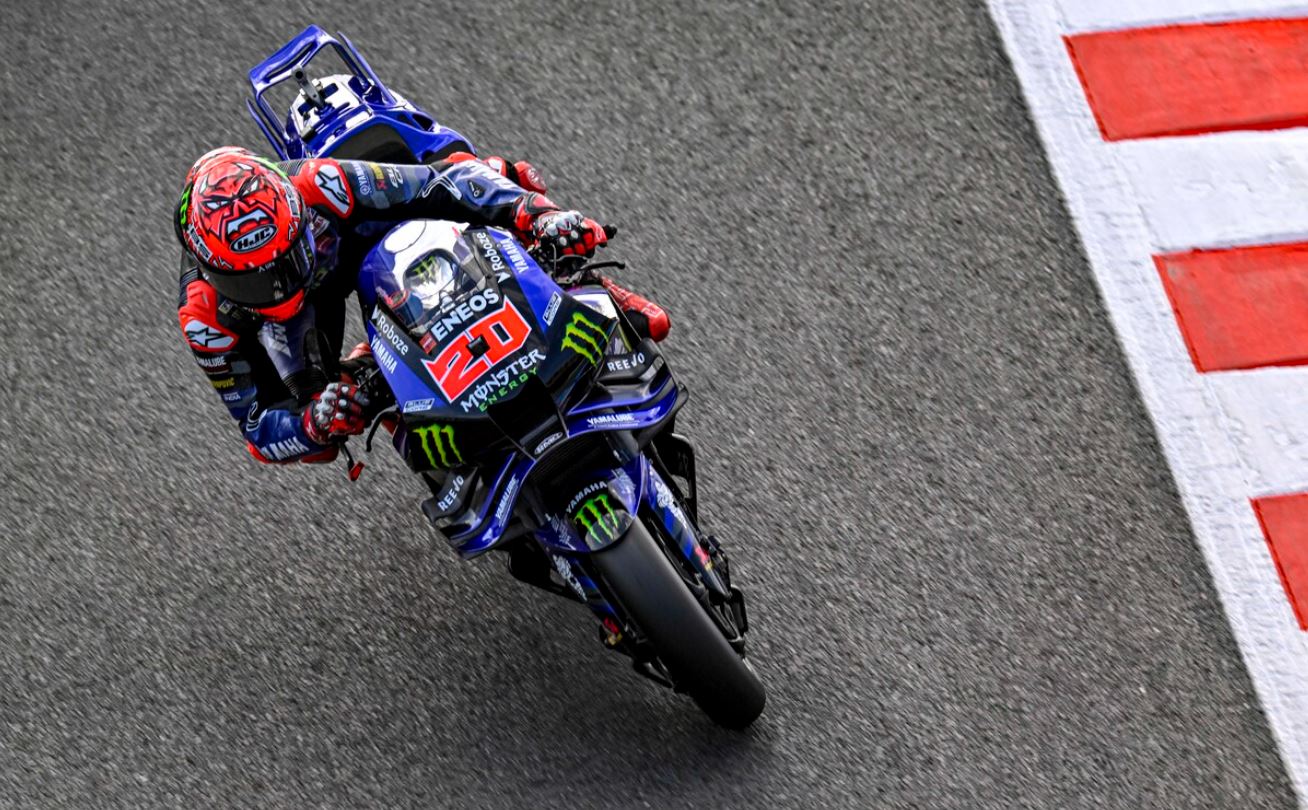 Fabio Quartararo (à l'image) termine 8e, Zarco 9e