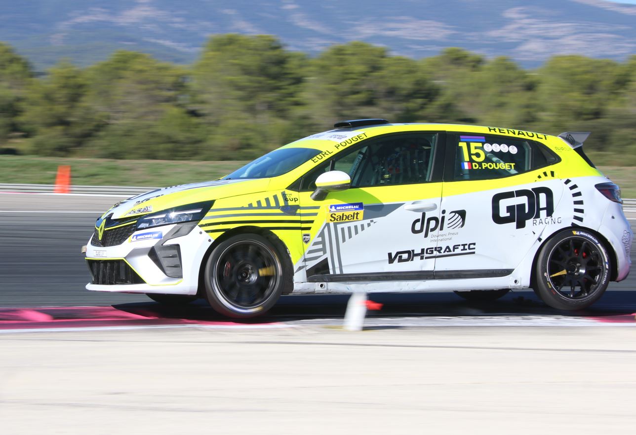 David Pouget, candidat à un nouveau titre en Clio Cup