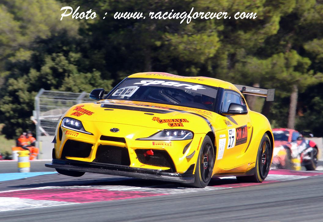 La Toyota GR Supra s'est imposé en AM avec Leal et Scamardi