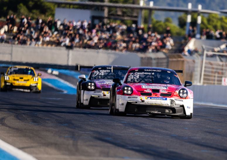 Paul Cauhaupé parmi les meilleurs de la Porsche Carrera Cup (Photo Alexis Goure)