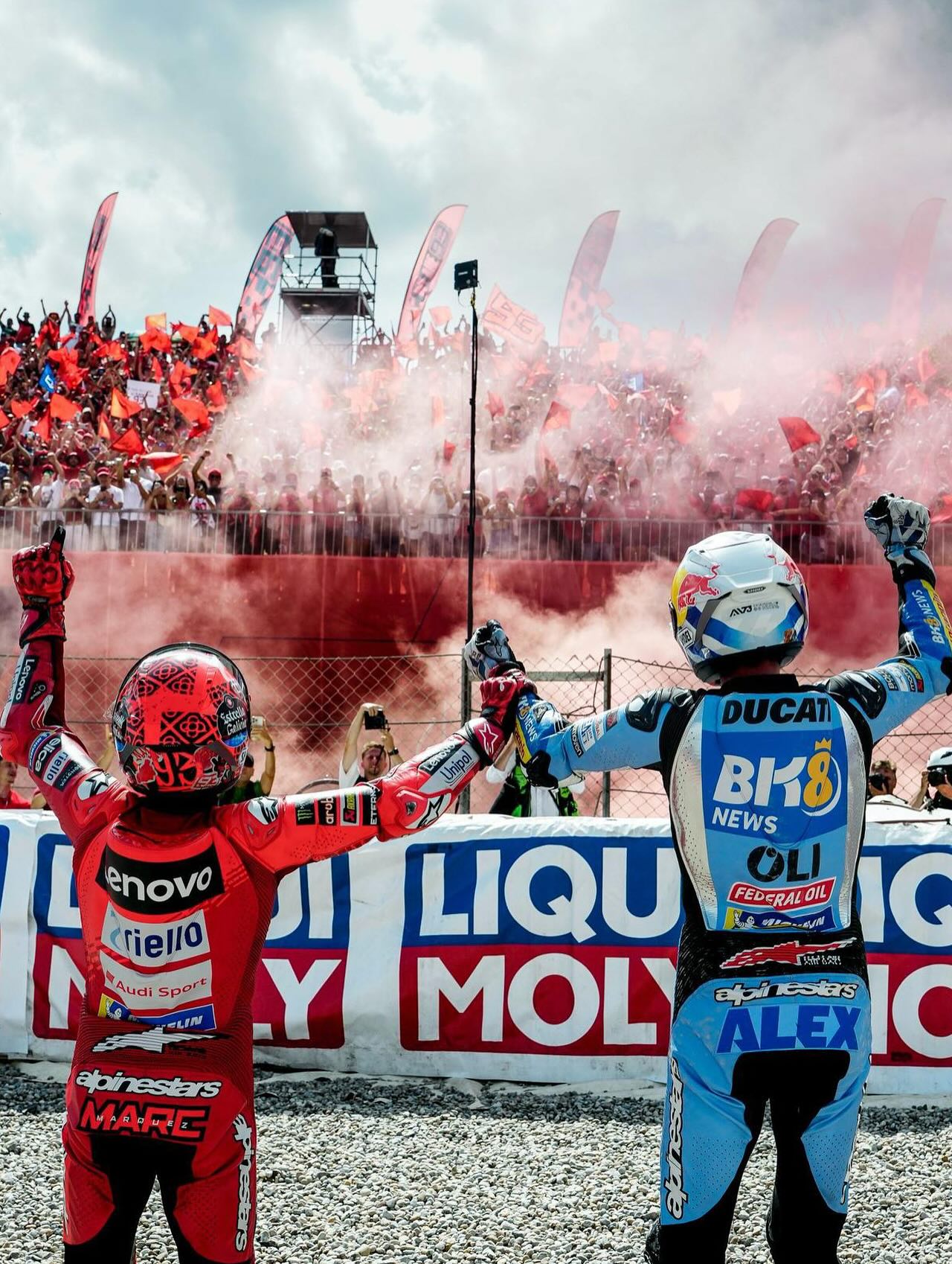 Les frères Marquez ont marqué l'histoire de la MotoGp cette année Les frères Marquez ont marqué l'histoire de la MotoGp cette année
