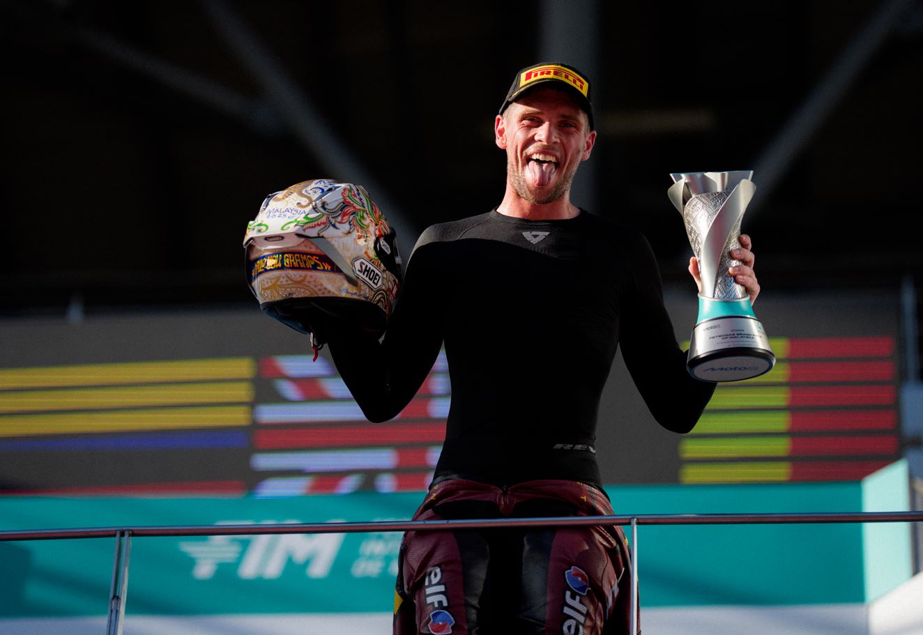 Grande joie pour la 3e victoire de Dixon Grande joie pour la 3e victoire de Dixon