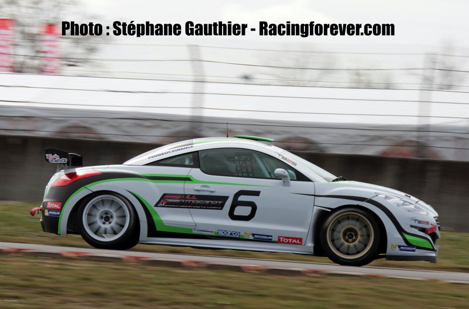 Vincent Saphores apprend vite pour sa première en Peugeot RCZ Vincent Saphores apprend vite pour sa première en Peugeot RCZ