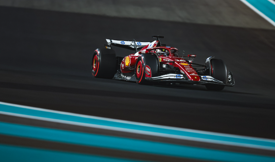 Ferrari retrouvé de la vitesse pour ce dernier GP © Ferrari