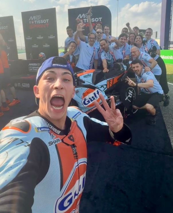 Raul Fernandez encore dans le rythme du podium