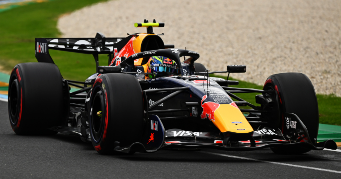 La panne pour Hadjar © RedBull Racing