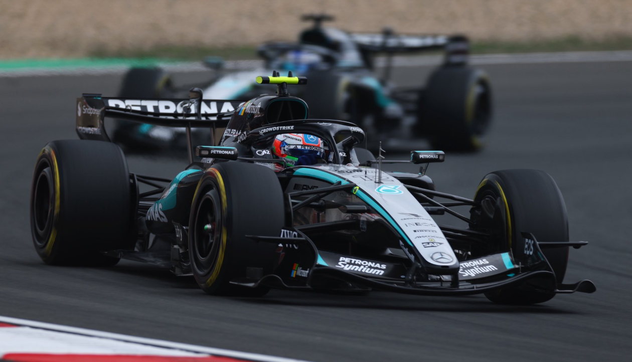 Première victoire pour Antonelli © Mercedes F1