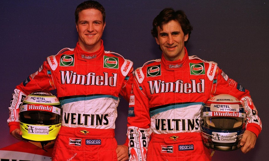L’arrivée chez Williame en 1999 © Williams F1 Media
