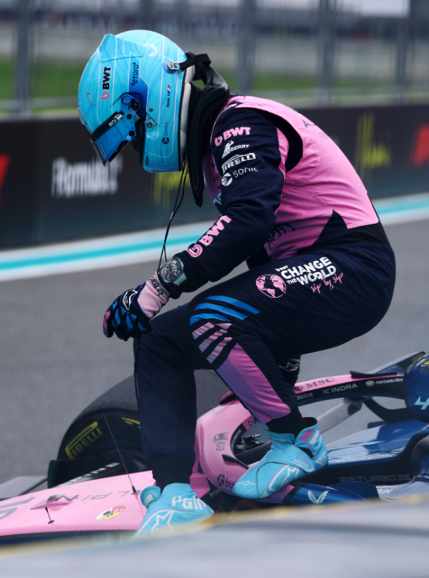 Une belle frayeur pour Gasly © Alpine F1