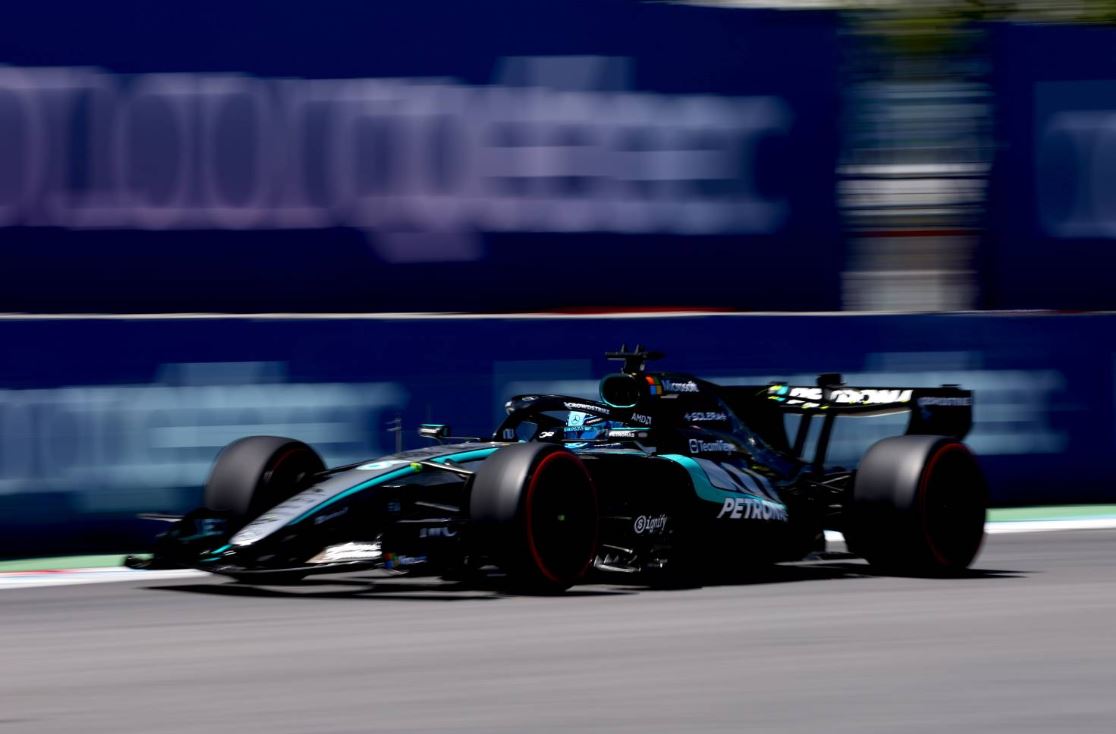 Russell s'impose dans le sprint du Canada (Photo Daimler Group)