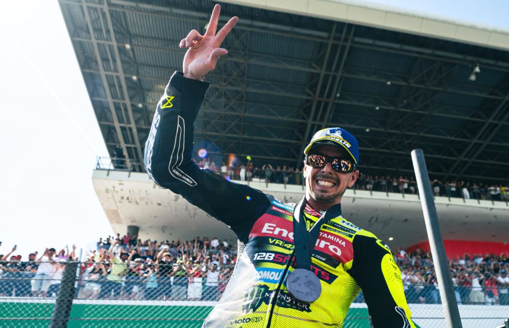 Un pilote Ducati medaille de bronze