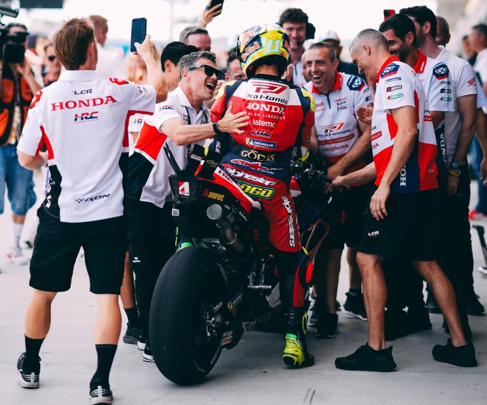 Satisfaction chez LCR Honda