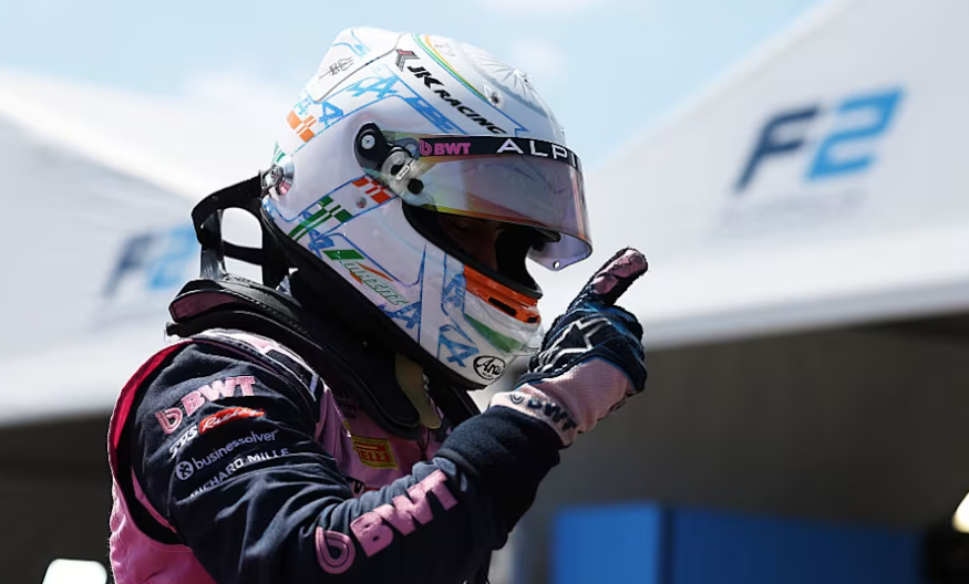 Maini large vainqueur © FIA F2