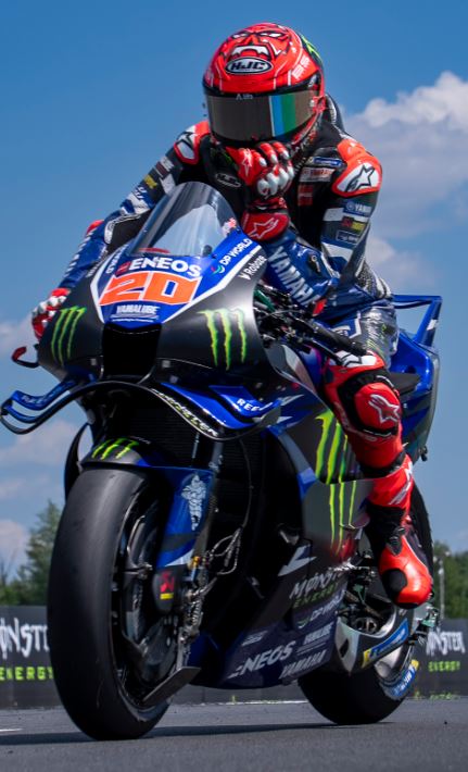 Nouveau zéro pointé pour Fabio (Photo Yamaha)