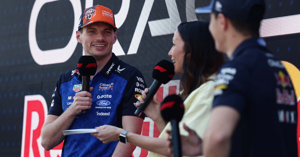 Un podium pour Verstappen © RedBull
