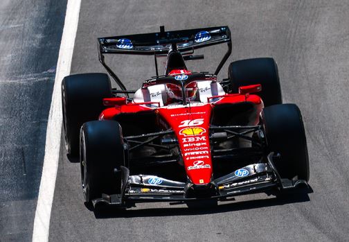 Leclerc a visé la victoire