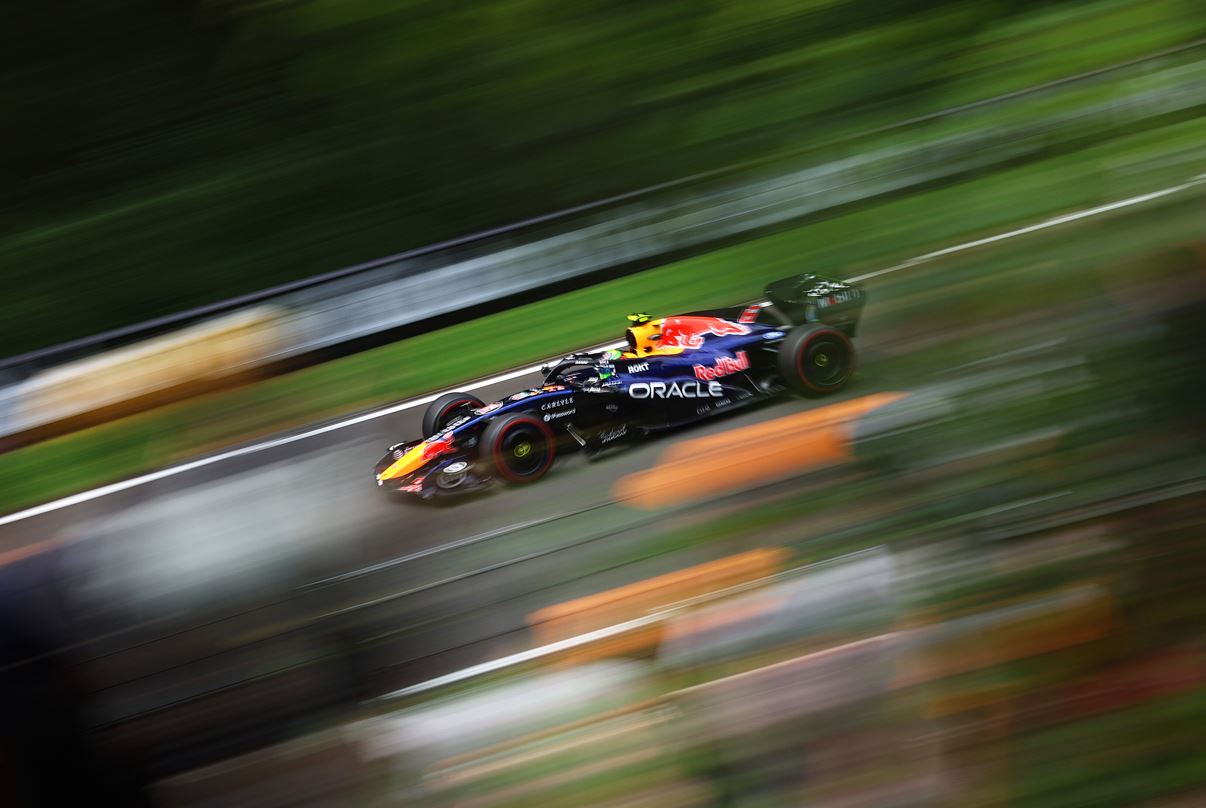 Belle remontée à la 6e place pour Hadjar (Getty Images/Redbull Content pool)