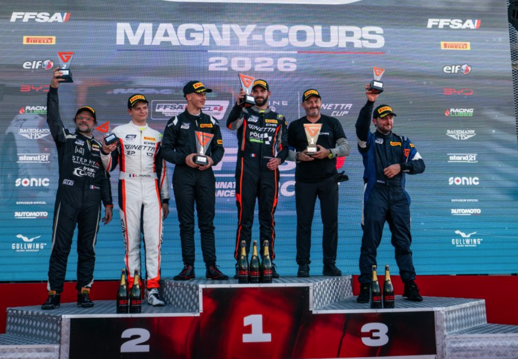 Le podium final a eu du mal à se déterminer (Photo SRO/Bendemacedo)
